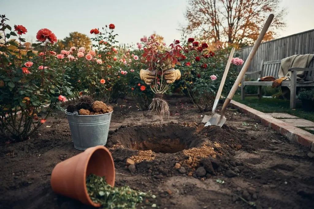 Can You Plant Roses In The Fall